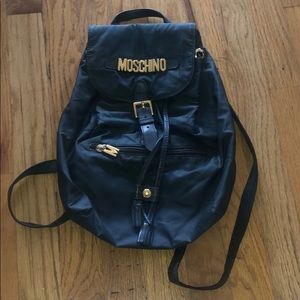 Moshino Nylon Backpack- Needs easy sew job on back